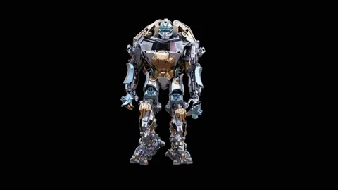 Horse, with Alpha matte. 库存影片 176457224