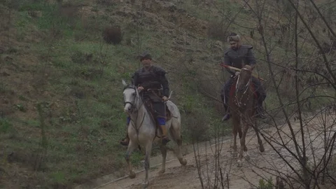 Horse archery Stock-Footage 86689384