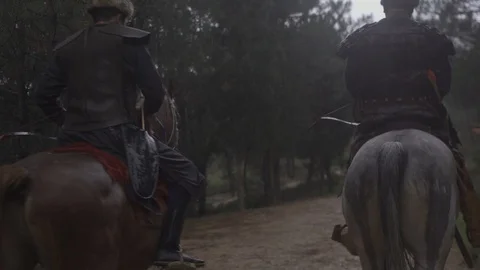 Horse archery Stock-Footage 86689497