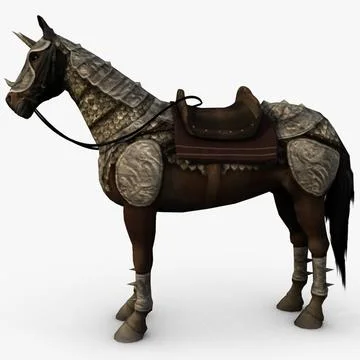 armored war horse