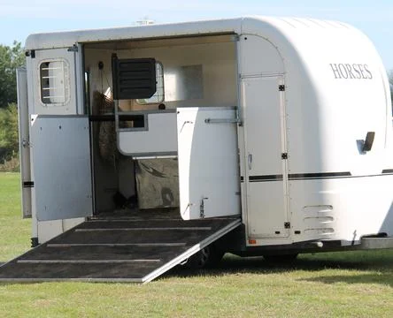 Horse Box. Stock Photos
