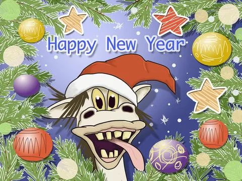 Horse in the frame Stock Illustration