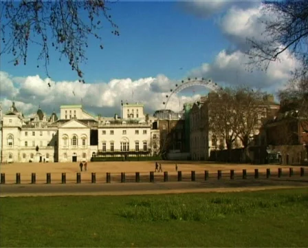 Horse Guard Parade London EWS (PAL) Stock Footage