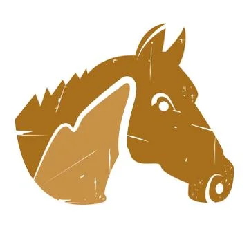 Horse head Stock Illustration