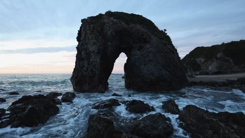 Horse head rock Stock Footage 291962964
