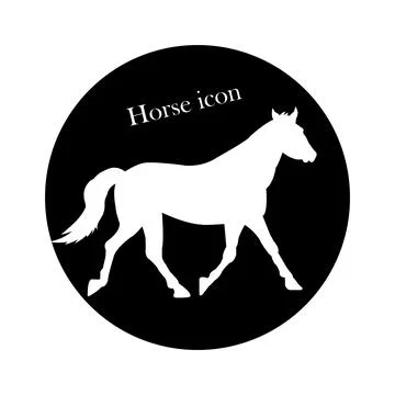 Horse icon Stock Illustration