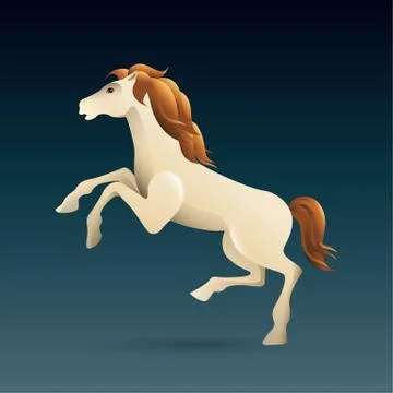 The horse Stock Illustration