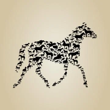 Horse Illustrazione stock
