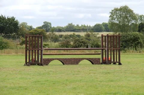Horse Jump. Stock Photos