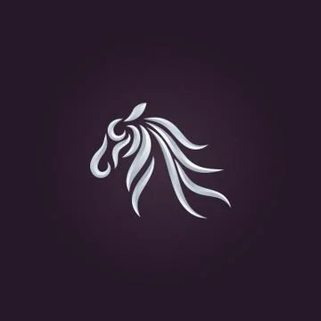 Horse logo Stock Illustration
