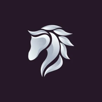 Horse logo Stock Illustration