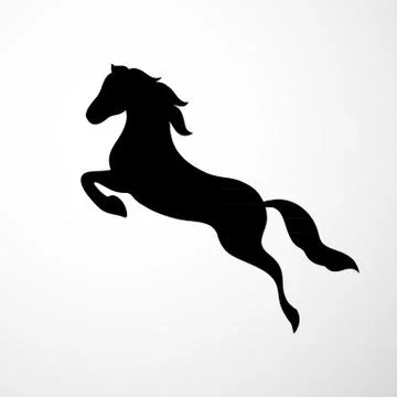 Horse logo Stock Illustration