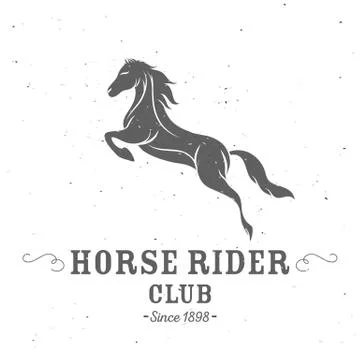 Horse logo Stock Illustration