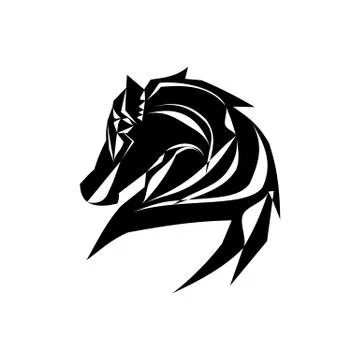 Horse logo Stock Illustration