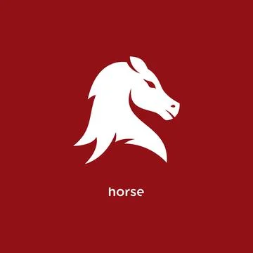 Horse logo Stock Illustration