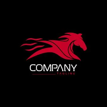 Horse logo Stock Illustration