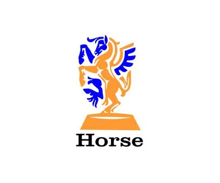 Horse logo Stock Illustration