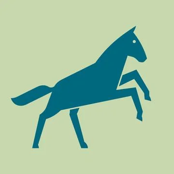 Horse logo Stock Illustration