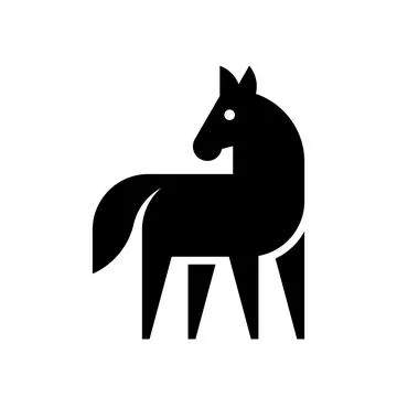 Horse Logo Stock Illustration
