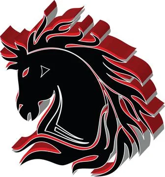 Horse logo Stock Photos