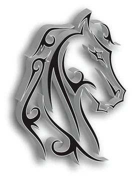 Horse logo Stock Photos