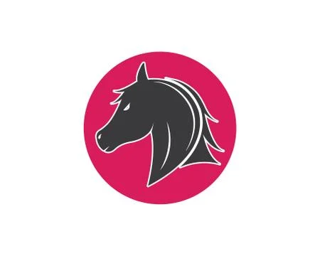 Horse Logo Template Vector illustration Stock Illustration
