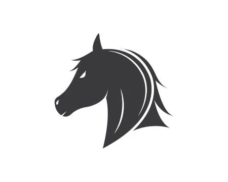 Horse Logo Template Vector illustration Stock Illustration