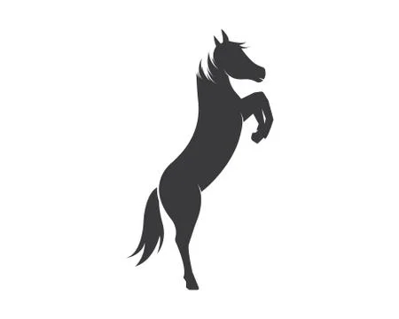 Horse Logo Template Vector illustration Stock Illustration