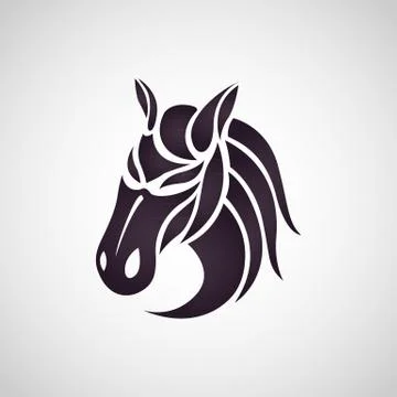 Horse logo vector icon design Stock Illustration