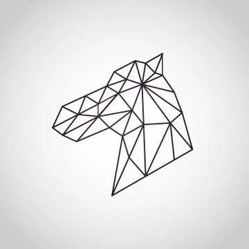Horse logo vector icon design Stock Illustration