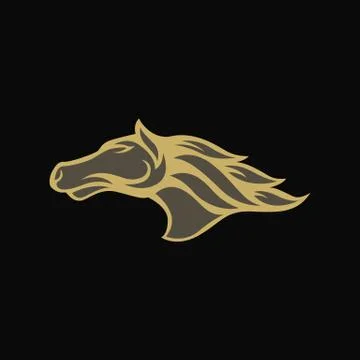 Horse logo vector icon design Stock Illustration