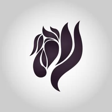 Horse logo vector icon design Stock Illustration
