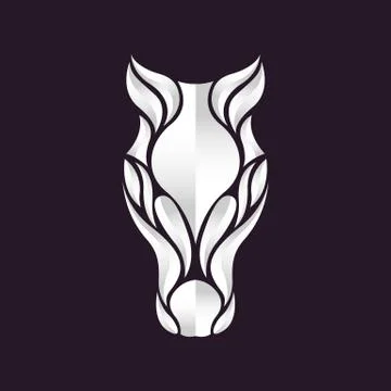 Horse logo vector Stock Illustration