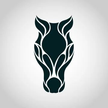 Horse logo vector Stock Illustration