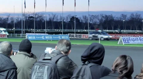 Horse race Stock Footage 8509945