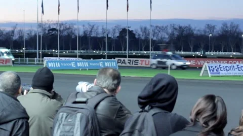 Horse race Stock Footage 8509952