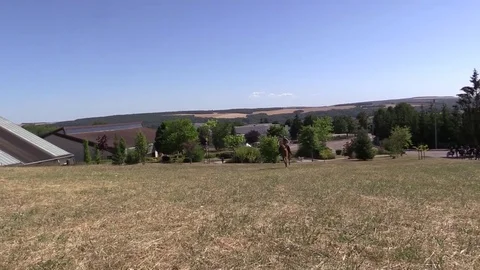 Horse riding Stock Footage 76869494