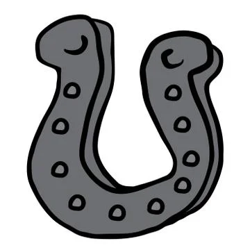 Horse shoe Stock Illustration