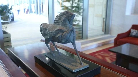 Horse Silverware Stock Footage 126954899