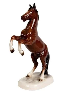 Horse statuette Stock Photos