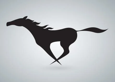 Horse symbol vector Stock Illustration