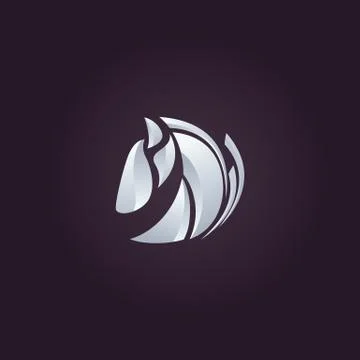 Horse symbol vector Stock Illustration