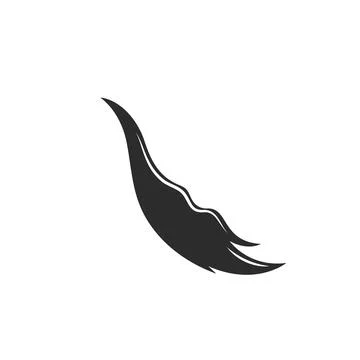Horse tail element Vector illustration design Illustration