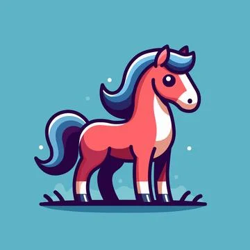Horse vector illustration Иллюстрация