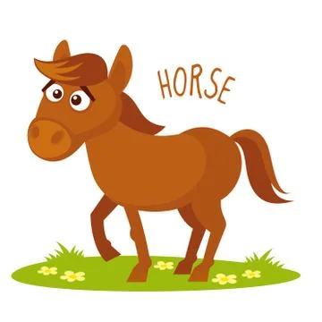 Horse Vector illustration isolated Stock Illustration