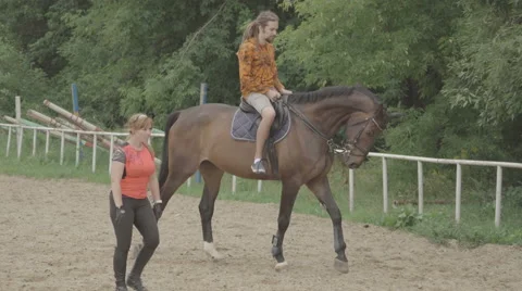 Horseback riding lessons Vidéo 66682565