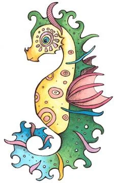 Horsefish Stock Illustration