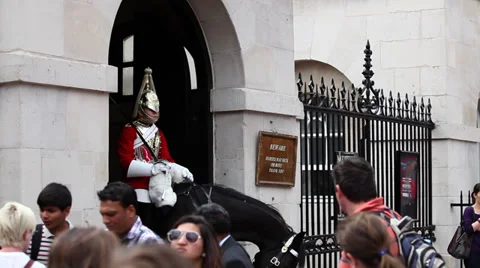 Horseguards, London 스톡 동영상 34455821