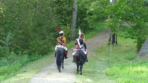 Horsemen. 動画素材 107867894