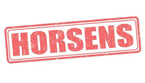 Horsens stamp Stock Illustration